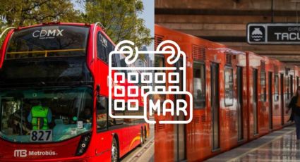 Metro, Metrobús y otros transportes: ¿Cuáles serán los horarios para el día lunes 18 de marzo 2024?