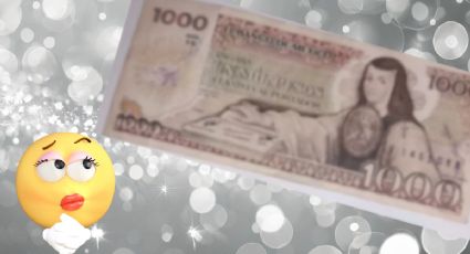 El BILLETE de 1,000 pesos por el que piden cien mil en 2024 por estar desmonetizado