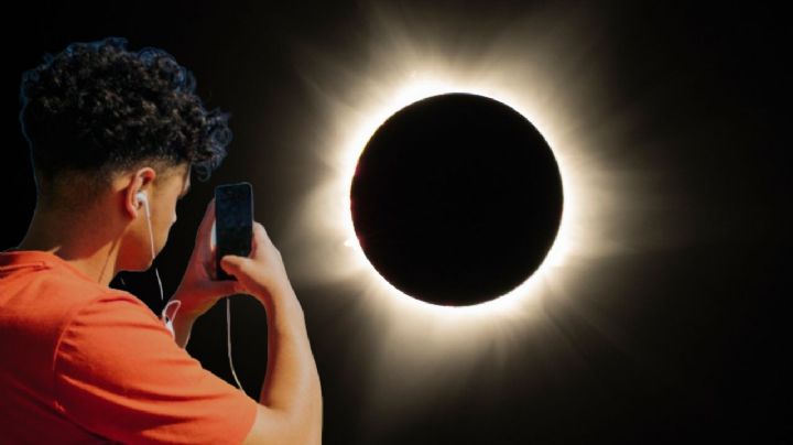 Eclipse Solar 2024: ¿Te puedes quedar ciego si usas la cámara de tu celular para observarlo?