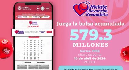 Resultados Melate, Revancha y Revanchita 3885 HOY 10 de abril 2024: GANADORES