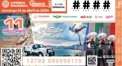 Números GANADORES Sorteo Zodiaco 1653: Resultados de Lotería Nacional 14 de abril 2024