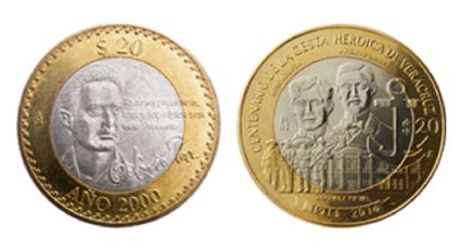 Estos son los detalles que te indican si tu moneda conmemorativa de 20 pesos vale más