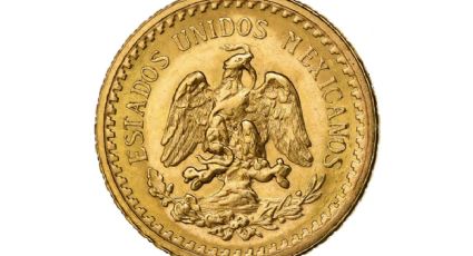 Moneda mexicana de 1945 de dos pesos y medio alcanza los 4 mil pesos en el mercado numismático