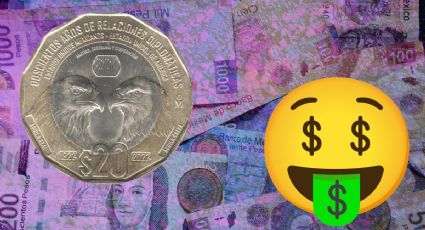 La MONEDA de 20 pesos recién lanzada por Banxico que ya vale hasta 2 millones en Internet
