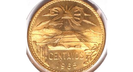 Conoce la codiciada moneda conmemorativa de 20 centavos que se vende hasta en 100 mil