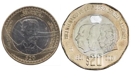 Venden colección de MONEDAS de 20 pesos en 100,000 pesos; desde la más antigua a la más NUEVA