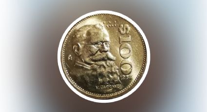 ¡Hasta en 200 mil! La moneda de 100 pesos coleccionable y valiosa en el mercado numismático