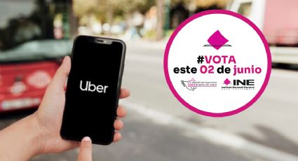 Uber ofrecerá descuentos en viajes debido a la jornada electoral del 2 de junio