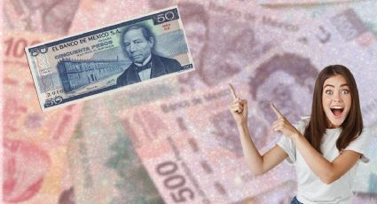 El billete de 50 pesos que vale 350 mil porque está desmonetizado