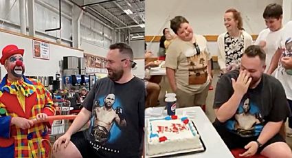 Es tan fanático de Costco que su mujer le organiza fiesta sorpresa en la tienda y se vuelve viral