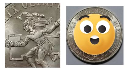 Moneda antigua de 25 pesos vale 250 mil por su diseño de la cultura maya