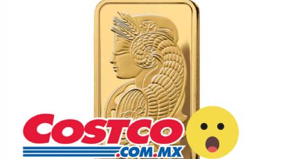 Costco pone a la venta este lingote de oro en casi 50 mil pesos