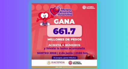 Resultados Melate, Revancha y Revanchita 3908 HOY 02 de junio 2024: GANADORES