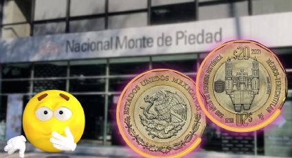 ¿Cuánto te dan en el Monte de Piedad por una moneda de 20 pesos de 500 años de Memoria Histórica?