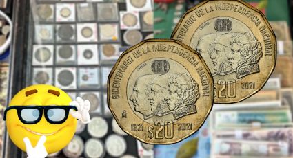 ¿En cuánto te compran en los TIANGUIS la moneda de 20 pesos del Bicentenario?