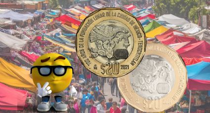 ¿En cuánto te compran en los TIANGUIS las monedas de 20 pesos?