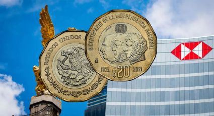 ¿En cuánto te compra HSBC tu moneda de 20 pesos del Bicentenario de la Independencia?