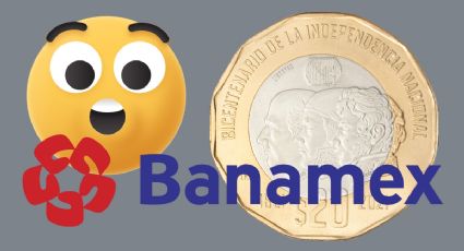 ¿Cuánto te paga Banamex por tu moneda de 20 pesos del Bicentenario?