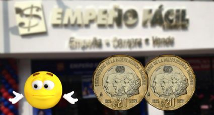 ¿Cuánto te presta Empeño Fácil por tu moneda de 20 pesos del Bicentenario de la Independencia?