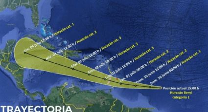 Huracán Beryl se intensifica a categoría 4: ¿Cuándo llega a  México  y qué estados afectará?