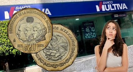 ¿Banco Multiva te compra la moneda de 20 pesos del Bicentenario de la Independencia Nacional?