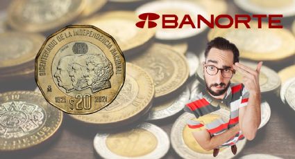 ¿Cuánto te paga Banorte por tu moneda de 20 pesos del Bicentenario de la Independencia?