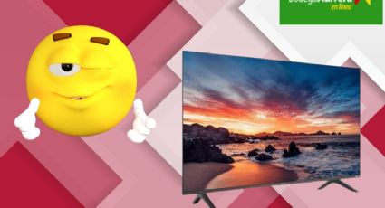 Bodega Aurrera liquida esta TV 4k Ultra HD con un descuento de 9,000 pesos