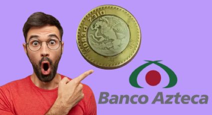 ¿Cuánto te da Banco Azteca por tu moneda de 10 pesos con el águila invertida?