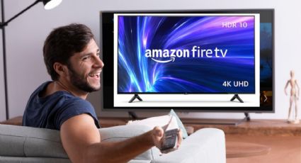 Amazon lanza rebaja de Smart TV 4K con descuento de 5,000 pesos