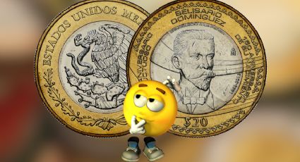 ¡Se venden en casi 100 mil! Conoce el valor real de la moneda de Belisario Domínguez