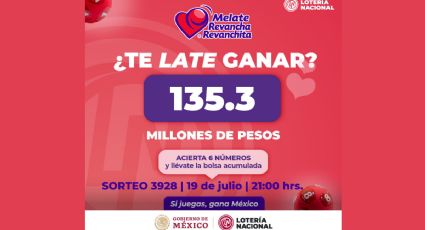 Sorteo Melate, Revancha y Revanchita 3928: Lista de ganadores del 19 de julio 2024