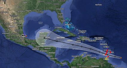 EN VIVO: Esta es la trayectoria del Huracán Beryl, categoría 5, y la fecha exacta que impactará a México