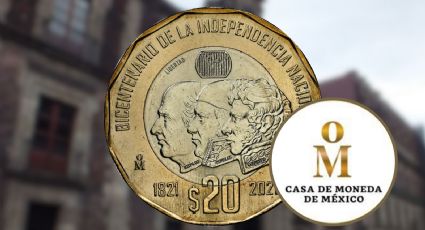 ¿Cuánto te paga Casa de Moneda de México por tu moneda de 20 pesos del Bicentenario de la Independencia Nacional?