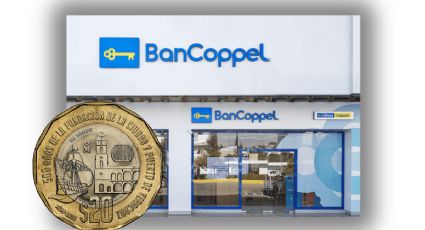 ¿En cuánto te compra BanCoppel tu moneda de 20 pesos de los 500 años de Veracruz?