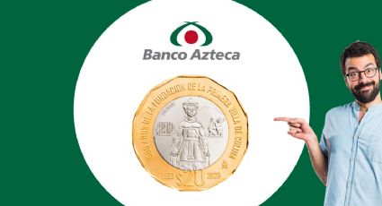 ¿En cuánto te compra Banco Azteca la NUEVA moneda de 20 pesos de la fundación de Colima?