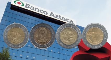 ¿Cuánto te paga Banco Azteca por monedas de 5 pesos conmemorativas de la Independencia de México?