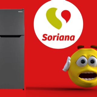 Soriana pone en rebaja este refrigerador por tiempo limitado; el descuento es de 3,000 pesos