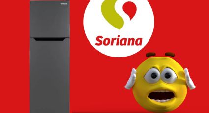 Soriana pone en rebaja este refrigerador por tiempo limitado; el descuento es de 3,000 pesos