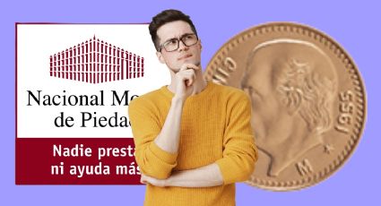 La moneda de 5 pesos conmemorativa por la Monte de Piedad te da 3,300