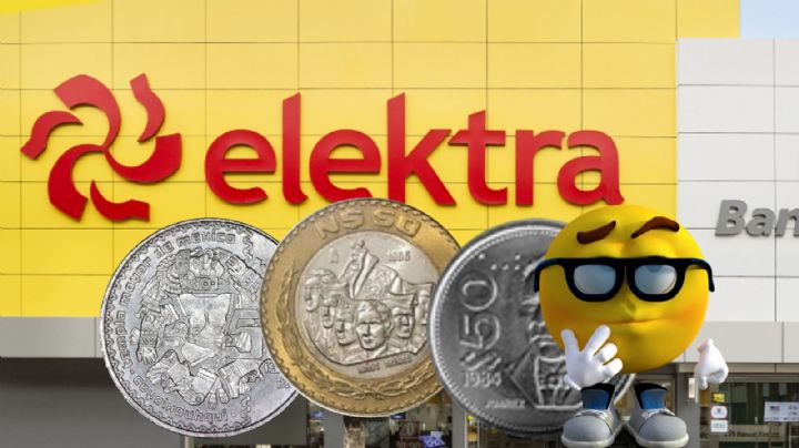 ¿Cuánto paga Elektra por tus monedas antiguas de 50 pesos?