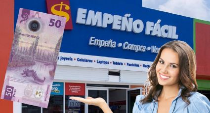 ¿Cuánto te presta Empeño Fácil por tu billete del ajolote de 50 pesos?