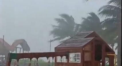 VIDEOS: Beryl toca tierra en Tulum como categoría 2; activan Alerta Roja