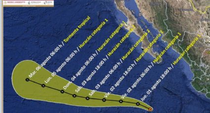 Carlotta, de tormenta a huracán categoría 2: Estados que podrían verse afectados HOY 1 de agosto