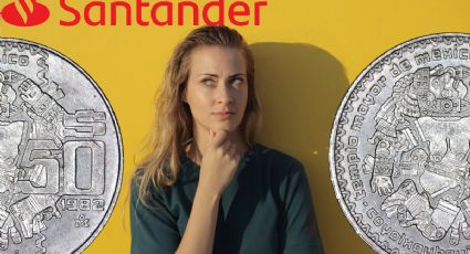 ¿En cuánto te compra Santander tu moneda antigua de 50 pesos en 2024?