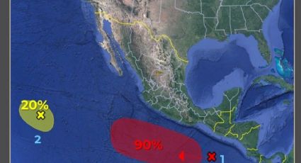 Posibilidad de 2 nuevos ciclones amenazan a Chiapas y Baja California