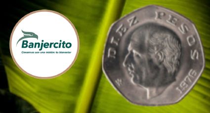 ¿Cuánto te da Banjercito por tu moneda antigua de 10 pesos?