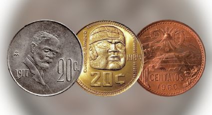 ¿Cuál es el valor real de una moneda antigua de 20 centavos en 2024?