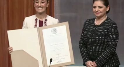 ¡Ya es oficial! Claudia Sheinbaum recibe constancia como la primera Presidenta de México