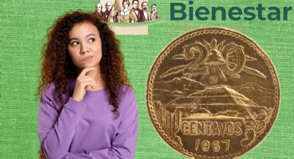 ¿ En cuánto te compra Banco Bienestar tu moneda antigua de 20 centavos?