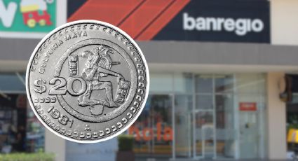 ¿Cuánto te da Banregio por tu moneda antigua de 20 pesos en 2024?